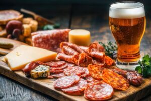 This board packs a punch with more meats & cheeses.
